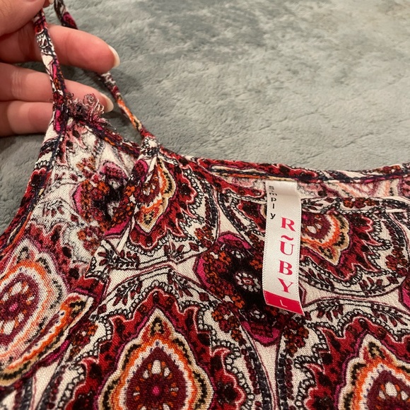 Mini patterned dress - Picture 3 of 3